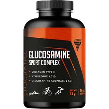 Trec Nutrition Glucosamine Sport Complex | with Hyaluronic Acid & Collagen Type II [90 капсули]