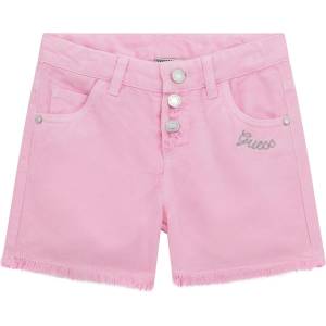 Guess Детски къси панталонки Guess - С ресни, розови, 18 м (20252-K5GD13-WH7J0-G66G-18M) - baby