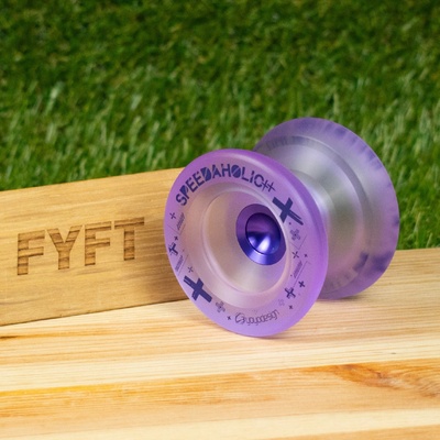 c3yoyodesign Speedaholic XX Průhledná Fialová