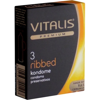 Vitalis Premium Single Ribbed 3 ks