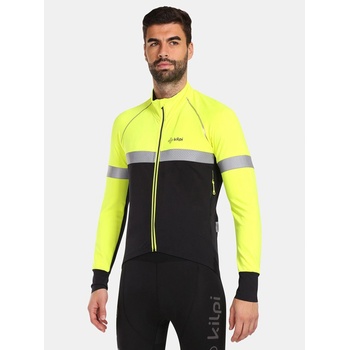 Kilpi Жълто-черно мъжко софтшел яке за колоездене Kilpi NERETO-M Kilpi | Zhalt | МЪЖЕ | S
