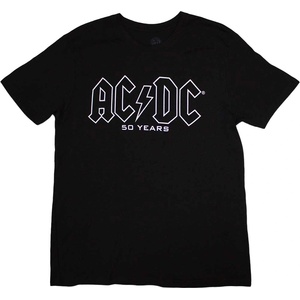 AC/DC Logo History Black M Риза (ACDCTS110MB02)