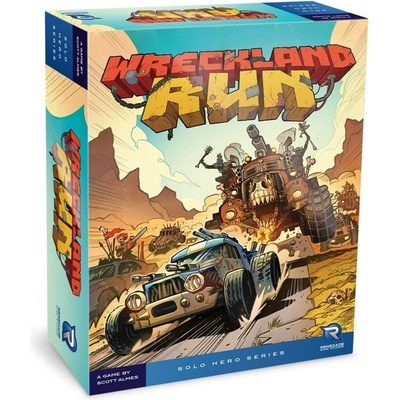 Renegade Game Studios Настолна соло игра Wreckland Run - Стратегическа (RGS-02315-1)