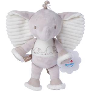 Nicotoy Плюшена играчка Nicotoy - Слонче, 25 сm (6305790062) - baby