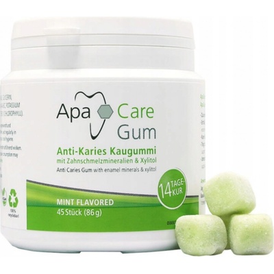 ApaCare Gum žuvačky 45 ks