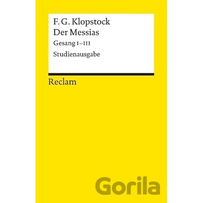 Der Messias - Klopstock, Friedrich Gottlieb