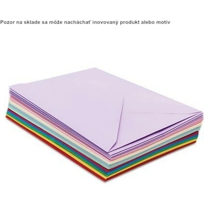 Poštové obálky B6 farebné120x 195mm 6ks