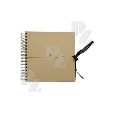 Album 210x210 Kraft srdce Scrapbook BAL1-2-1, Baloušek Tisk