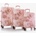 HEYS Комплект от три щампосани пътнически куфара Heys Tie-Dye S, M, L Heys | Rozov | ЖЕНИ | ЕДИН РАЗМЕР
