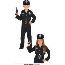 Fiestas Guirca policista unisex