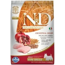 N&D Ancestral Grain Dog Adult Mini Chicken & Pomegranate 7 kg