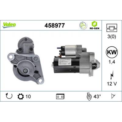 Startér VALEO 458977