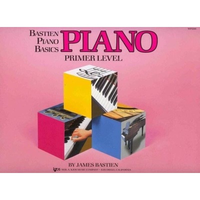 Neil A. Kjos Music Company Bastien Piano Basics Piano Primer Level POŠKOZENÁ OBÁLKA