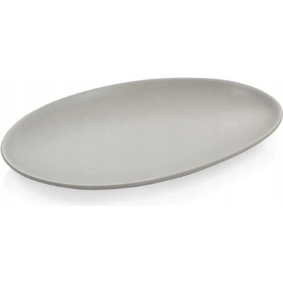 FANCY HOME Talíř servírovací Stones 25 cm šedý