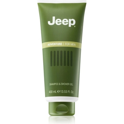 Jeep Adventure šampon a sprchový gel pro muže 400 ml