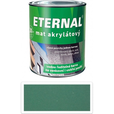 ETERNAL Mat akrylátový vodouriediteľná farba 0,7L Zelená 06