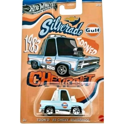 Mattel Hot Wheels Tooned Gulf Racing 1983 Chevrolet Silverado