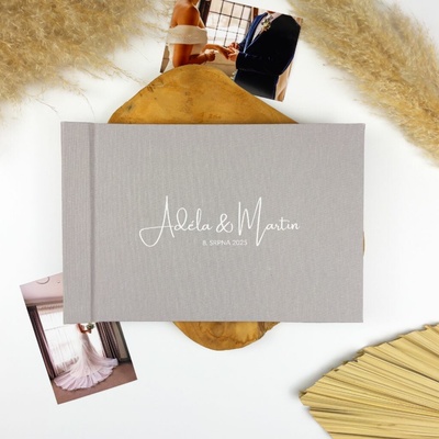 Lovelu Svatební fotoalbum se jménem – Elegantní