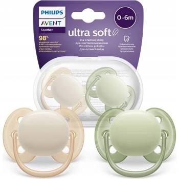 Avent Philips šidítko Ultrasoft Premium 2 ks oranžová