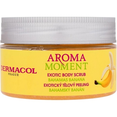 Aroma Moment Bahamas Banana Exotic Body Scrub от Dermacol Унисекс Пилинг за тяло 200мл