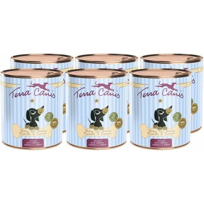 Terra Canis Puppy Chicken with pumpkin camomile & tomato 6 x 800 g