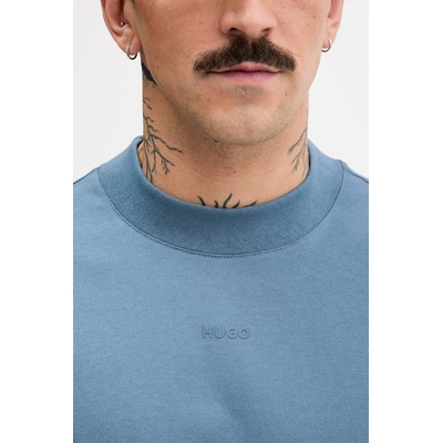 HUGO BOSS Памучна блуза с дълги ръкави HUGO Daposo (50511029)