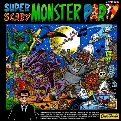 Various Artists - Super Scary Monster Party: Spooky TV And Movie Themes CD