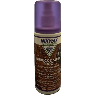 Nikwax Impregnační přípravek pro NUBUK A SEMIŠ ve spreji 125 ml Impregnace na barefoot a sportovní obuv |