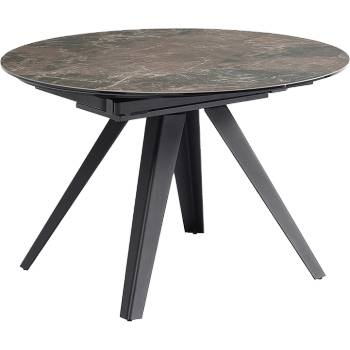 Carmen Разтегателна трапезна маса bolkow - кафява