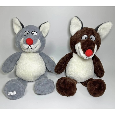 Armtoys ПЛЮШЕН ВЪЛК 42 СМ 2 ЦВЯТА