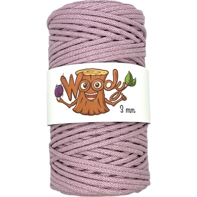 Woody 3 mm – Prachově růžová (100m)