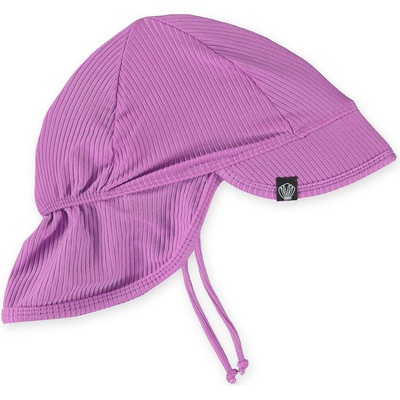BeachaBandits Detská čiapka proti slnku Orchid Ribbed UPF+