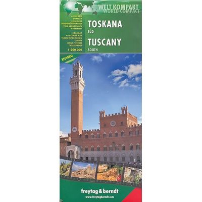 Toskana Süd Toskánsko-jih 1:200T automapa