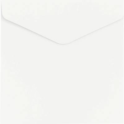 Obálka 160x160mm 150g - hladká, bílá