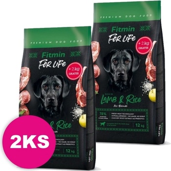 Fitmin Dog For Life Lamb & Rice 2 x 15 kg