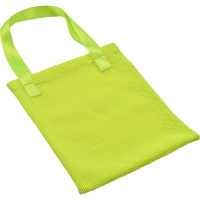 Diva & Nice Cosmetics Síťovaná plážová / nákupní taška, neon žlutá