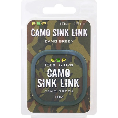 ESP šnúra Sink link camo green 10m 15lb