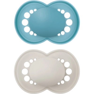 MAM Original 16m+ биберон Turquoise/ Grey 2 бр