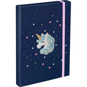 Baagl Папки за училищни тетради A4 Unicorn Gold BAAGL | Sin | Момчешки | UNI