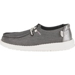 HeyDude Детски маратонки Heydude Kid's Wendy Metallic Sparkle Sneakers - Charcoal - размер 32 (EU) (702-3194-0113)