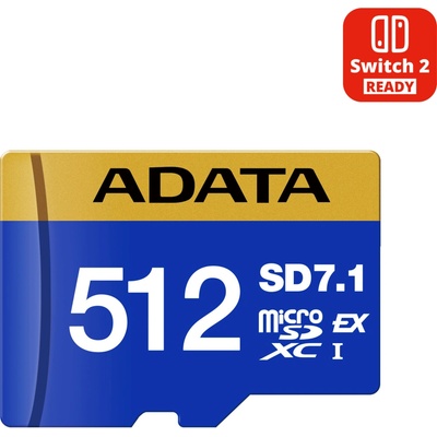 Adata Express Gen3 L1 Micro SDXC 500GB UD512GEX3L1-C