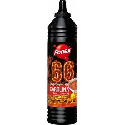 Fanex Carolina papriková velmi ostrá omáčka 1000 ml