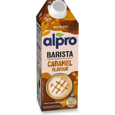 Alpro Barista Ovesno-sójový nápoj s karamelovou příchutí 750 ml – Zboží Dáma