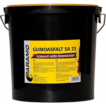 Gumoasfalt SA23 30kg červenohnedý farebný náter izolačných vrstiev