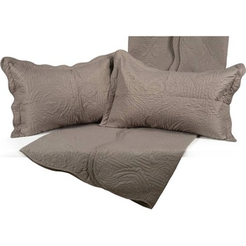 Image 1 of ШАЛТЕ ЕДИНИЧНО С 1бр КАЛЪФКА 150x220см СИВО (10801)