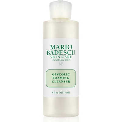 Mario Badescu Glycolic Foaming Cleanser пенлив почистващ гел за възобновяване на повърхността на кожата 177ml