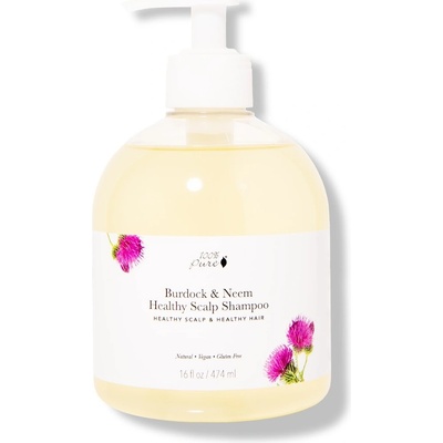 100% Pure Šampon Lopuch a neem 474 ml