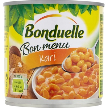 Bonduelle Bon menu kari bílé fazole v kari omáčce 430 g