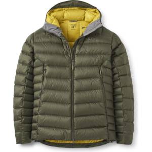 Rab Мъжко пухено яке Rab Electron Pro Hoody Down jacket - Army (004-6340-0113)