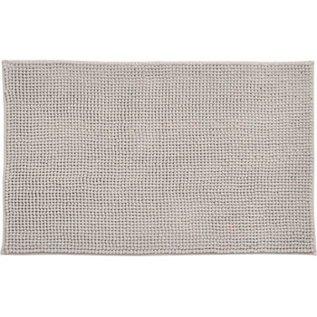 Catherine Lansfield Сива постелка за баня 80x50 cm Bobble - Catherine Lansfield (BR/42324/W/BMAT/NT)